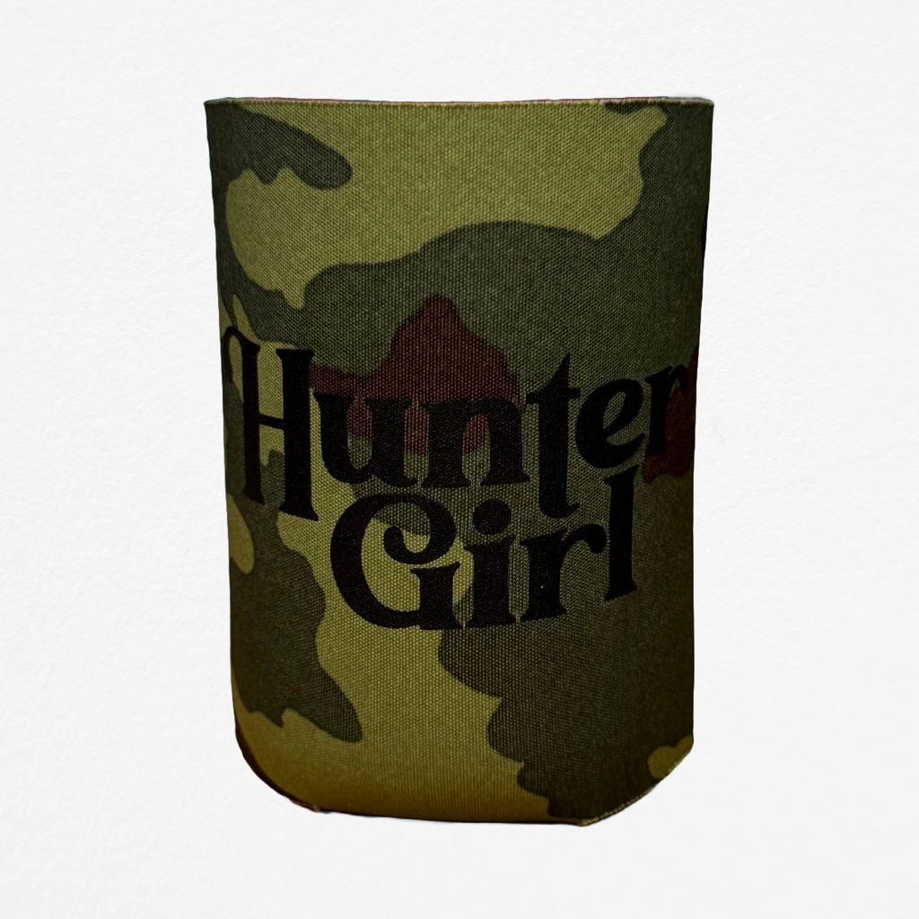 HunterGirl Camo Can Cooler