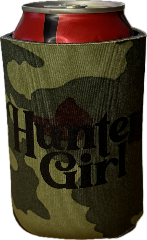 HunterGirl Camo Can Cooler